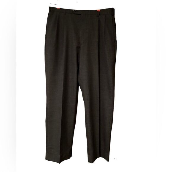 Palm Beach Reflex Grey Slacks Size 35R - Picture 1 of 12